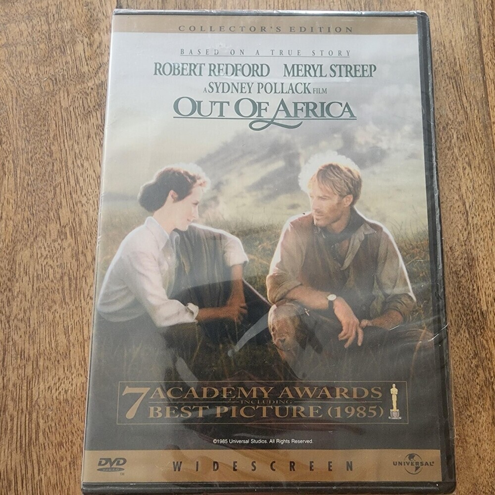 Out Of Africa DVD Collector's Edition Widescreen PG Redford Streep Universal